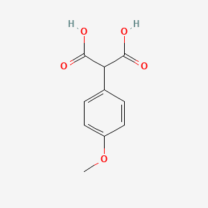 molecular formula C10H10O5 B3270647 (4-Methoxyphenyl)propanedioic acid CAS No. 53181-45-6