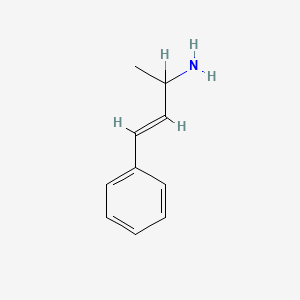 molecular formula C10H13N B3270732 3-Buten-2-amine, 4-phenyl- CAS No. 53309-95-8