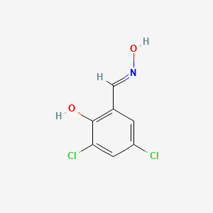 molecular formula C7H5Cl2NO2 B3270737 3,5-Dichloro-2-hydroxybenzaldehyde oxime CAS No. 5331-93-1