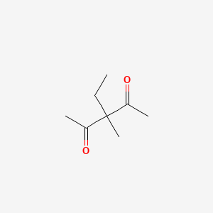 molecular formula C8H14O2 B3270738 3-乙基-3-甲基戊烷-2,4-二酮 CAS No. 53315-94-9