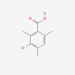 molecular formula C10H11BrO2 B3270741 3-溴-2,4,6-三甲基苯甲酸 CAS No. 5333-13-1