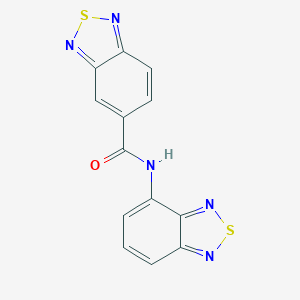 molecular formula C13H7N5OS2 B327076 N-(2,1,3-benzothiadiazol-4-yl)-2,1,3-benzothiadiazole-5-carboxamide 