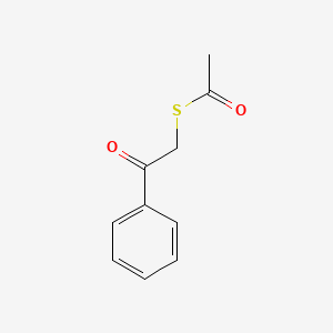 molecular formula C10H10O2S B3270772 2-Acetylthioacetophenone CAS No. 53392-49-7