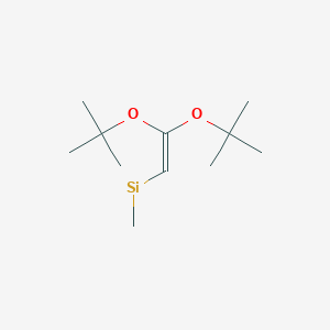 Silane, bis(1,1-dimethylethoxy)ethenylmethyl-