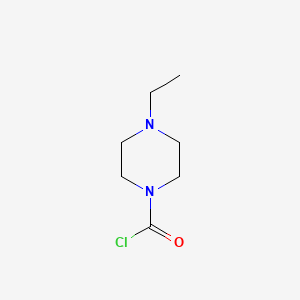 molecular formula C7H13ClN2O B3270989 4-Ethyl-piperazine-1-carbonyl chloride CAS No. 53788-12-8