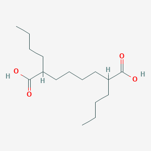 molecular formula C16H30O4 B3271011 2,7-Dibutyloctanedioic acid CAS No. 538373-97-6