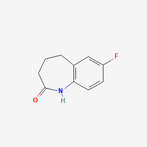 2H-1-Benzazepin-2-one, 7-fluoro-1,3,4,5-tetrahydro-