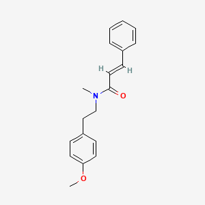 molecular formula C19H21NO2 B3271034 (E)-Herclavine CAS No. 539-18-4