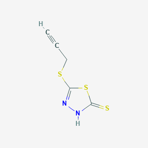 5-(Prop-2-ynylthio)-1,3,4-thiadiazole-2-thiol