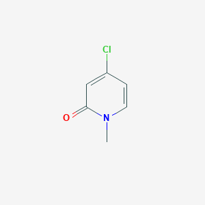 molecular formula C6H6ClNO B3271064 4-Chloro-1-methylpyridin-2(1H)-one CAS No. 53937-04-5
