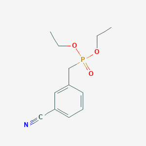 Phosphonic acid, [(3-cyanophenyl)methyl]-, diethyl ester