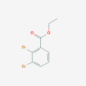 molecular formula C9H8Br2O2 B3271195 Ethyl 2,3-dibromobenzoate CAS No. 54364-80-6