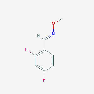 1-(2,4-Difluorophenyl)-N-methoxymethanimine