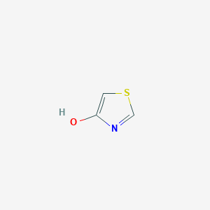 molecular formula C3H3NOS B3271258 Thiazol-4-ol CAS No. 54441-11-1