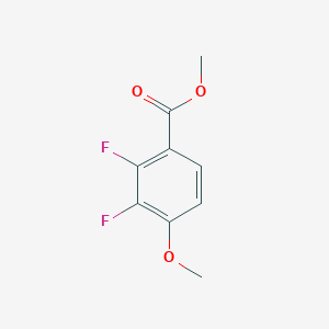 molecular formula C9H8F2O3 B3271280 2,3-二氟-4-甲氧基苯甲酸甲酯 CAS No. 544704-78-1