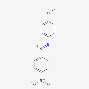 4-(4-Nitrobenzylideneamino)anisole