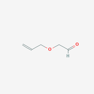 molecular formula C5H8O2 B3271645 (Allyloxy)acetaldehyde CAS No. 55207-76-6