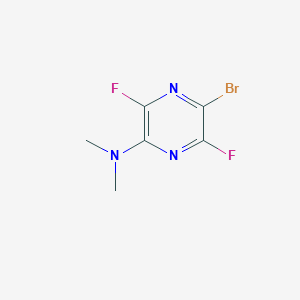 5-Bromo-3,6-difluoro-N,N-dimethylpyrazin-2-amine