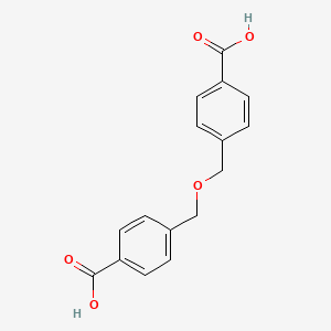 molecular formula C16H14O5 B3271689 4,4'-[Oxybis(methylene)]bisbenzoic acid CAS No. 55255-64-6