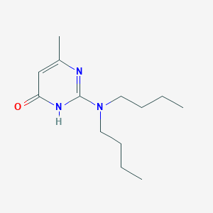 2-(DIBUTYLAMINO)-6-METHYL-4-PYRIMIDINOL