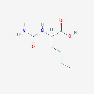 2-(Carbamoylamino)hexanoic acid