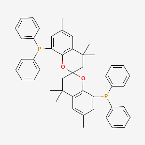 molecular formula C47H46O2P2 B3271918 SPANphos CAS No. 556797-94-5