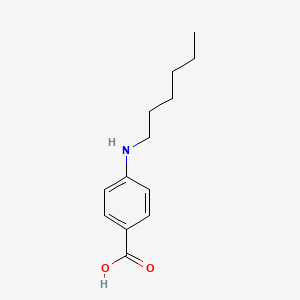 B3271952 4-(hexylamino)benzoic Acid CAS No. 55791-76-9