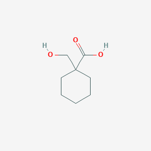 1-(Hydroxymethyl)cyclohexane-1-carboxylic acid