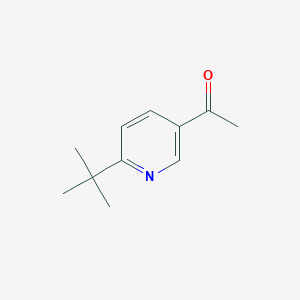 1-(6-(Tert-butyl)pyridin-3-yl)ethanone