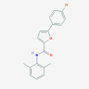 molecular formula C19H16BrNO2 B327206 5-(4-bromophenyl)-N-(2,6-dimethylphenyl)-2-furamide 