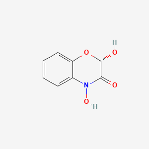 (2S)-2,4-Dihydroxy-2H-1,4-benzoxazin-3(4H)-one