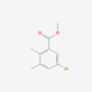 molecular formula C10H11BrO2 B3272077 Methyl 5-bromo-2,3-dimethylbenzoate CAS No. 5613-28-5