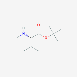 tert-butyl (2S)-3-methyl-2-(methylamino)butanoate