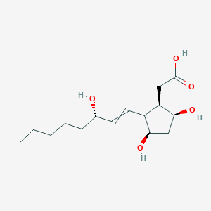 {(1R,3R,5S)-3,5-Dihydroxy-2-[(E)-(3S)-3-hydroxyoct-1-enyl]cyclopentyl}acetic acid