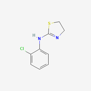 N-(2-chlorophenyl)-4,5-dihydro-1,3-thiazol-2-amine