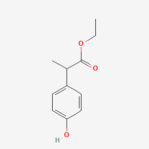 molecular formula C11H14O3 B3272180 Ethyl 2-(4-hydroxyphenyl)propanoate CAS No. 56355-15-8