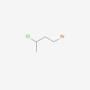 molecular formula C4H8BrCl B3272228 1-Bromo-3-chlorobutane CAS No. 56481-42-6