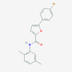 molecular formula C19H16BrNO2 B327232 5-(4-bromophenyl)-N-(2,5-dimethylphenyl)furan-2-carboxamide 