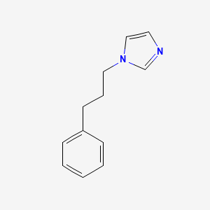 B3272405 1H-Imidazole, 1-(3-phenylpropyl)- CAS No. 56643-92-6