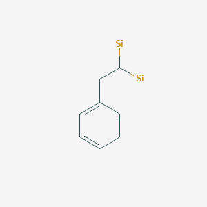 Silane, (2-phenylethylidene)bis-
