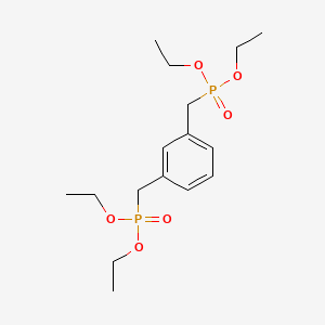 molecular formula C16H28O6P2 B3272552 1,3-Bis(diethoxyphosphorylmethyl)benzene CAS No. 56875-38-8