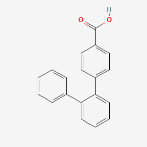 molecular formula C19H14O2 B3272795 o-Terphenyl-4-carboxylic acid CAS No. 5737-81-5