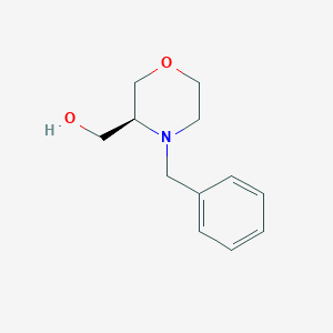 B032728 (s)-(4-Benzylmorpholin-3-yl)methanol CAS No. 101376-25-4