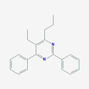 2,4-Diphenyl-5-ethyl-6-propylpyrimidine