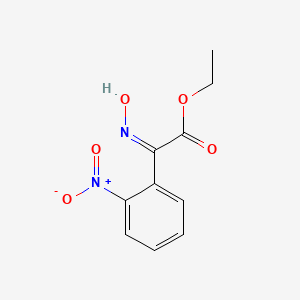 Ethyl (2Z)-2-hydroxyimino-2-(2-nitrophenyl)acetate