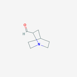 1-Azabicyclo[2.2.2]octane-2-carbaldehyde