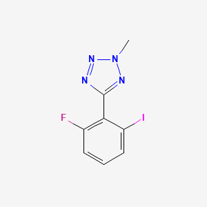 5-(2-fluoro-6-iodophenyl)-2-methyl-2H-tetrazole