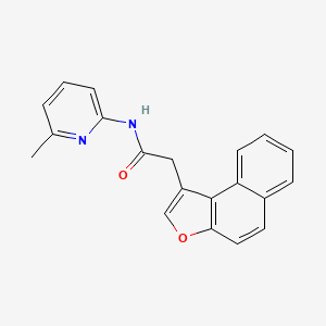 N-(6-methylpyridin-2-yl)-2-(naphtho[2,1-b]furan-1-yl)acetamide