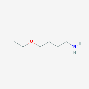 molecular formula C6H15NO B3273150 4-Ethoxybutan-1-amine CAS No. 58114-57-1