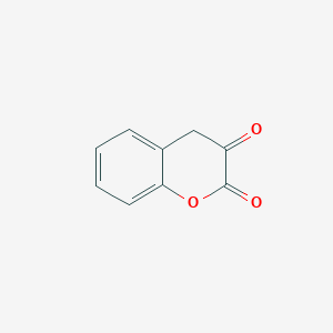 molecular formula C9H6O3 B3273203 Chroman-2,3-dione CAS No. 5818-89-3
